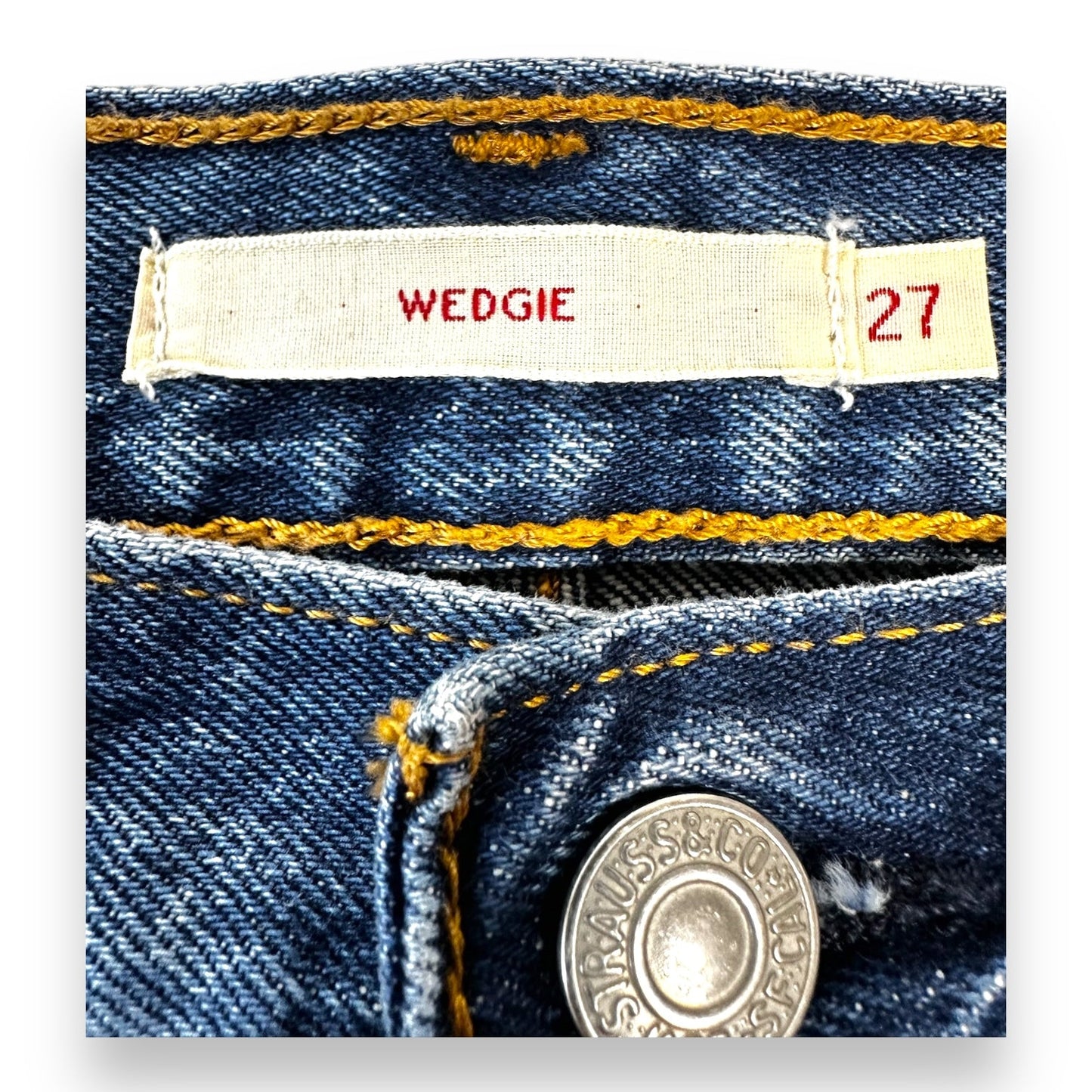 Jeans Wedgie Cut By Levis In Denim, Size: 4