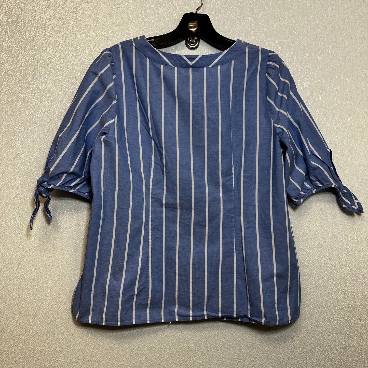 Striped Top Short Sleeve Talbots O, Size M
