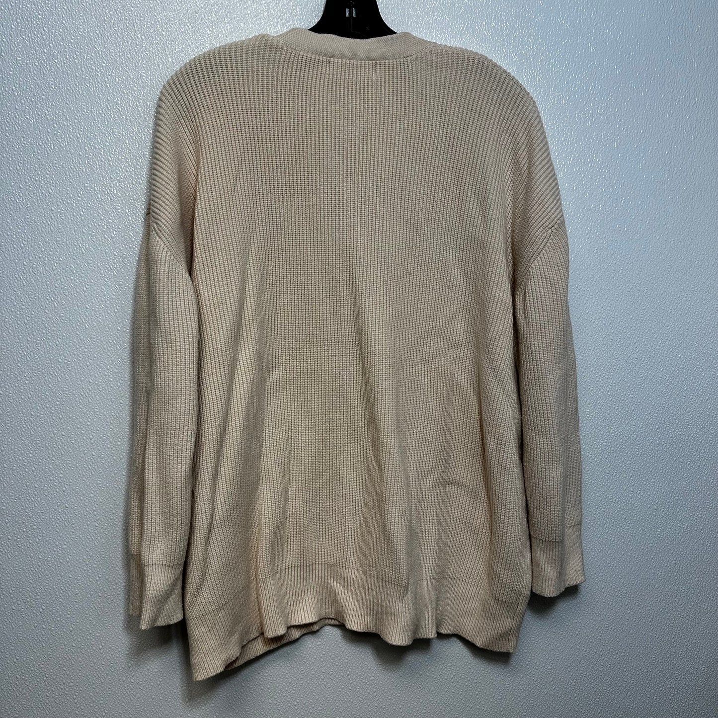 Cream Cardigan Clothes Mentor, Size M