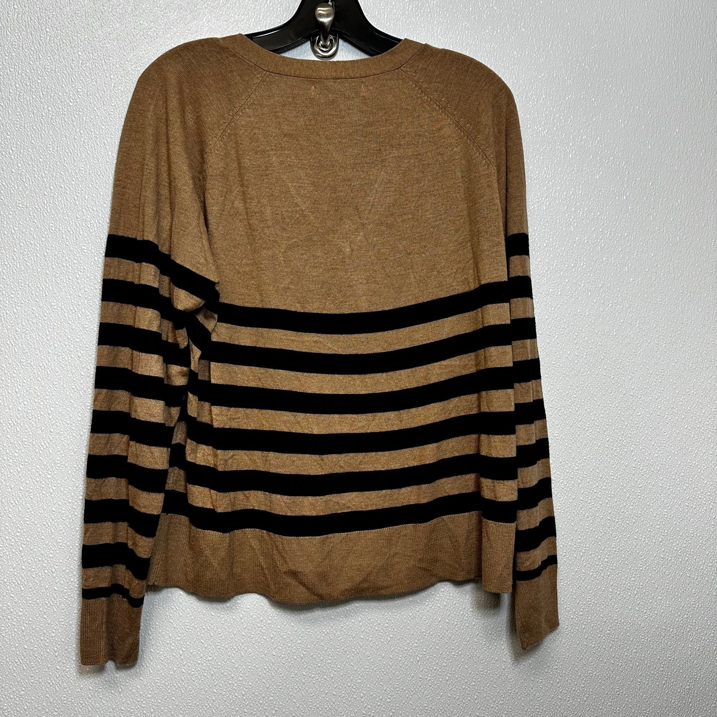 Brown Top Long Sleeve Mng, Size M