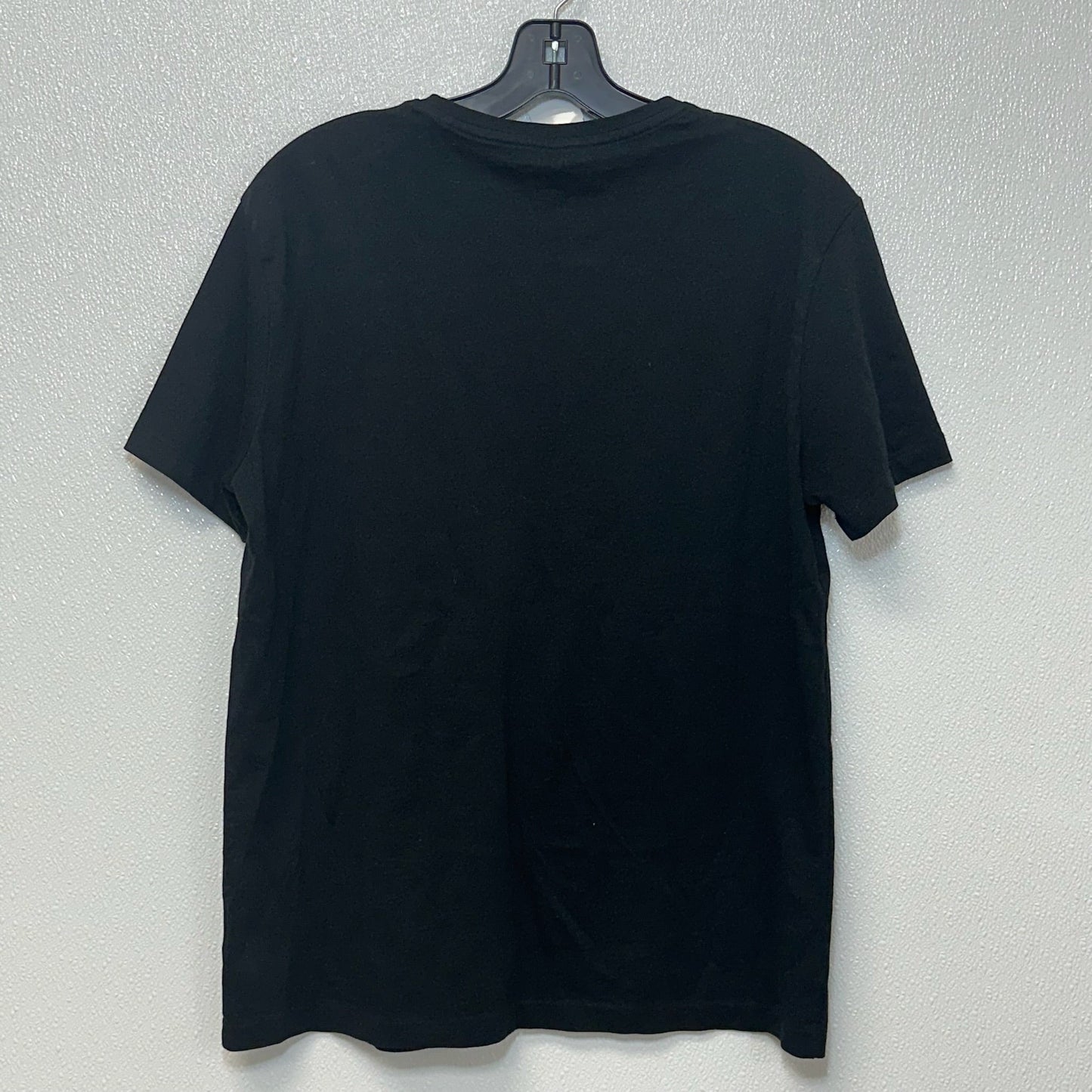 Black Top Short Sleeve Polo Ralph Lauren, Size M