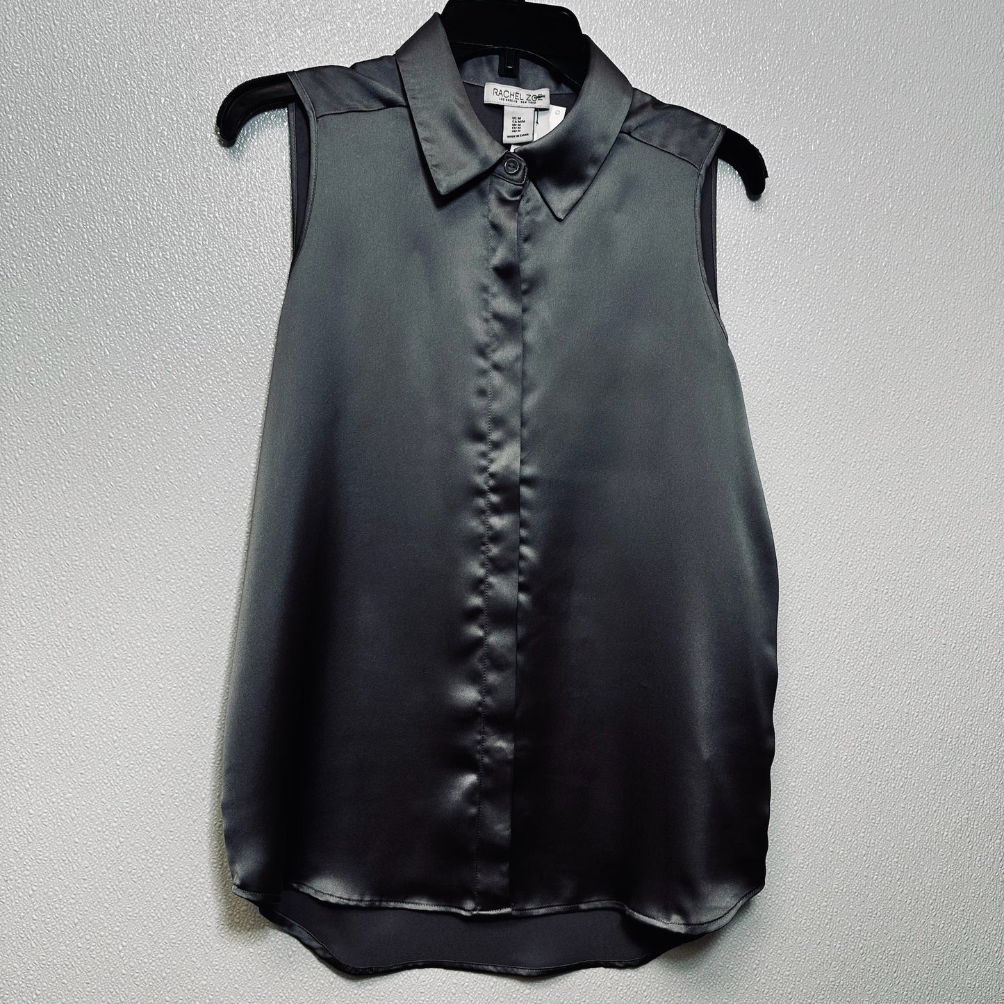 Gunmetal Top Sleeveless Rachel Zoe, Size Mini