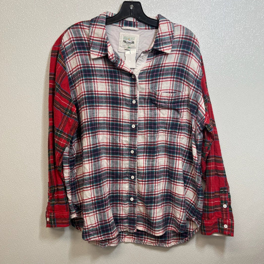 Top Long Sleeve By American Eagle, Size: L