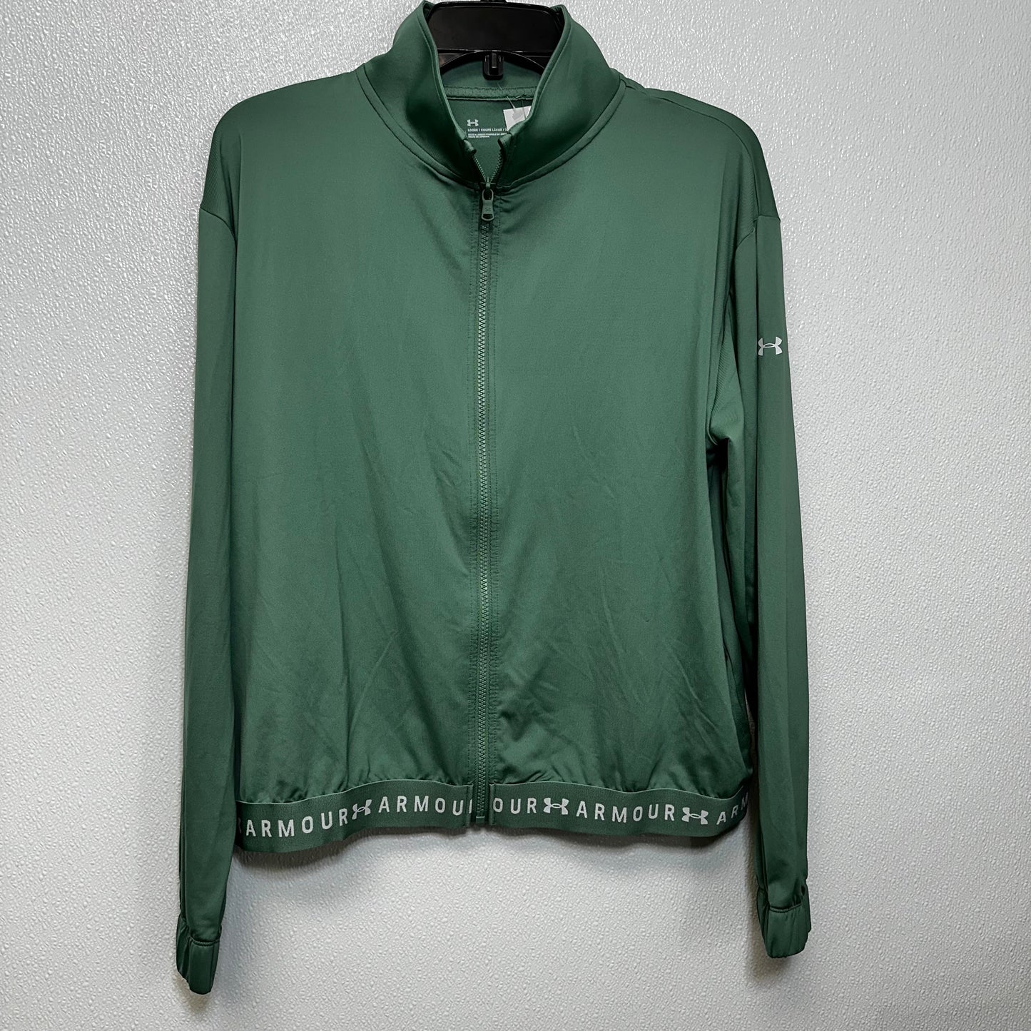 Green Athletic Jacket Under Armour, Size L