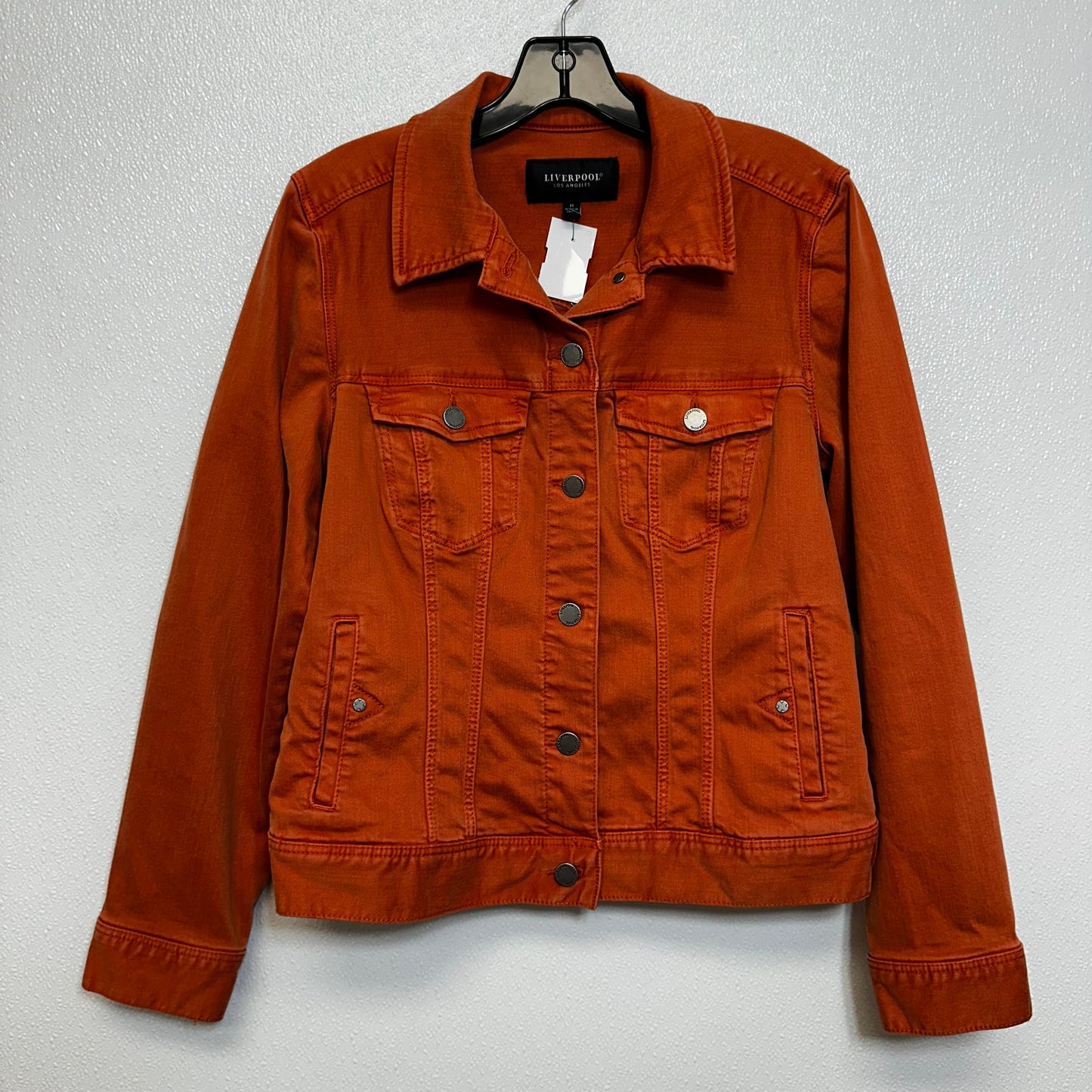 Jacket Other By Liverpool In Orange, Size: M