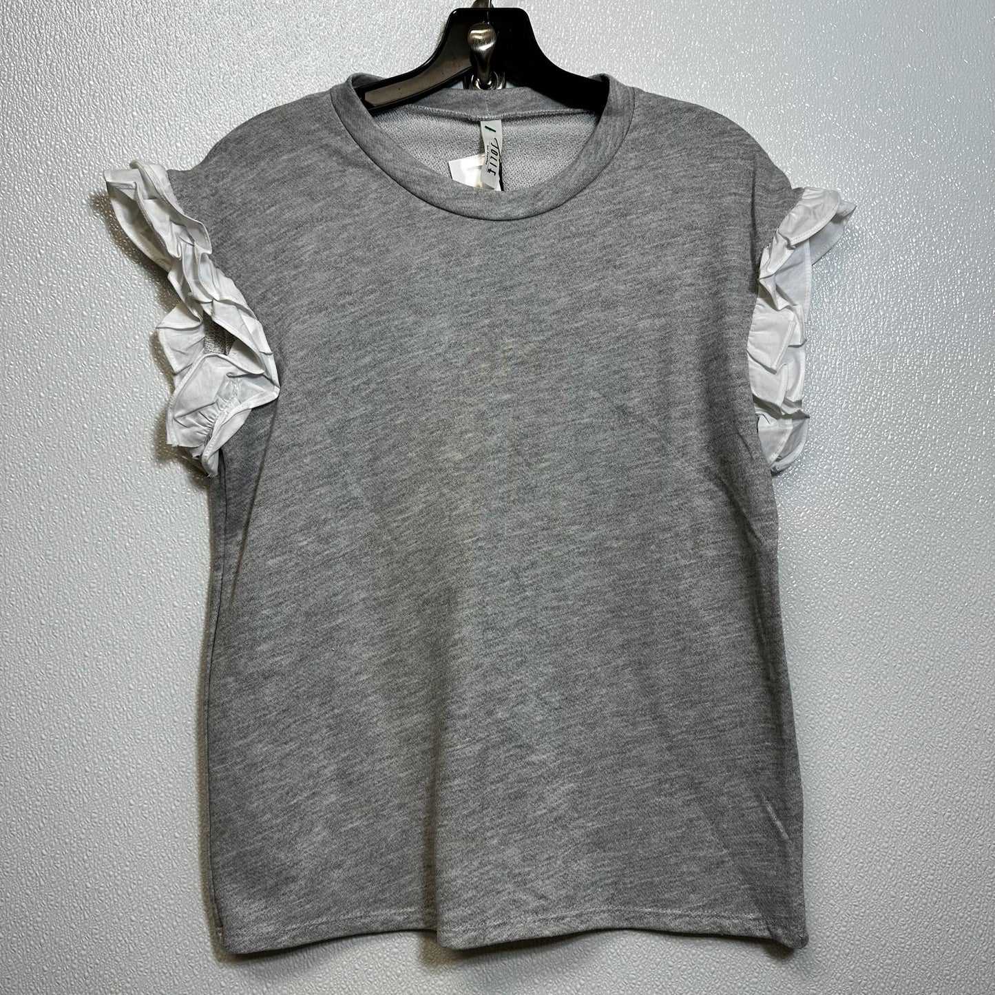 Grey Top Short Sleeve Jolie, Size S