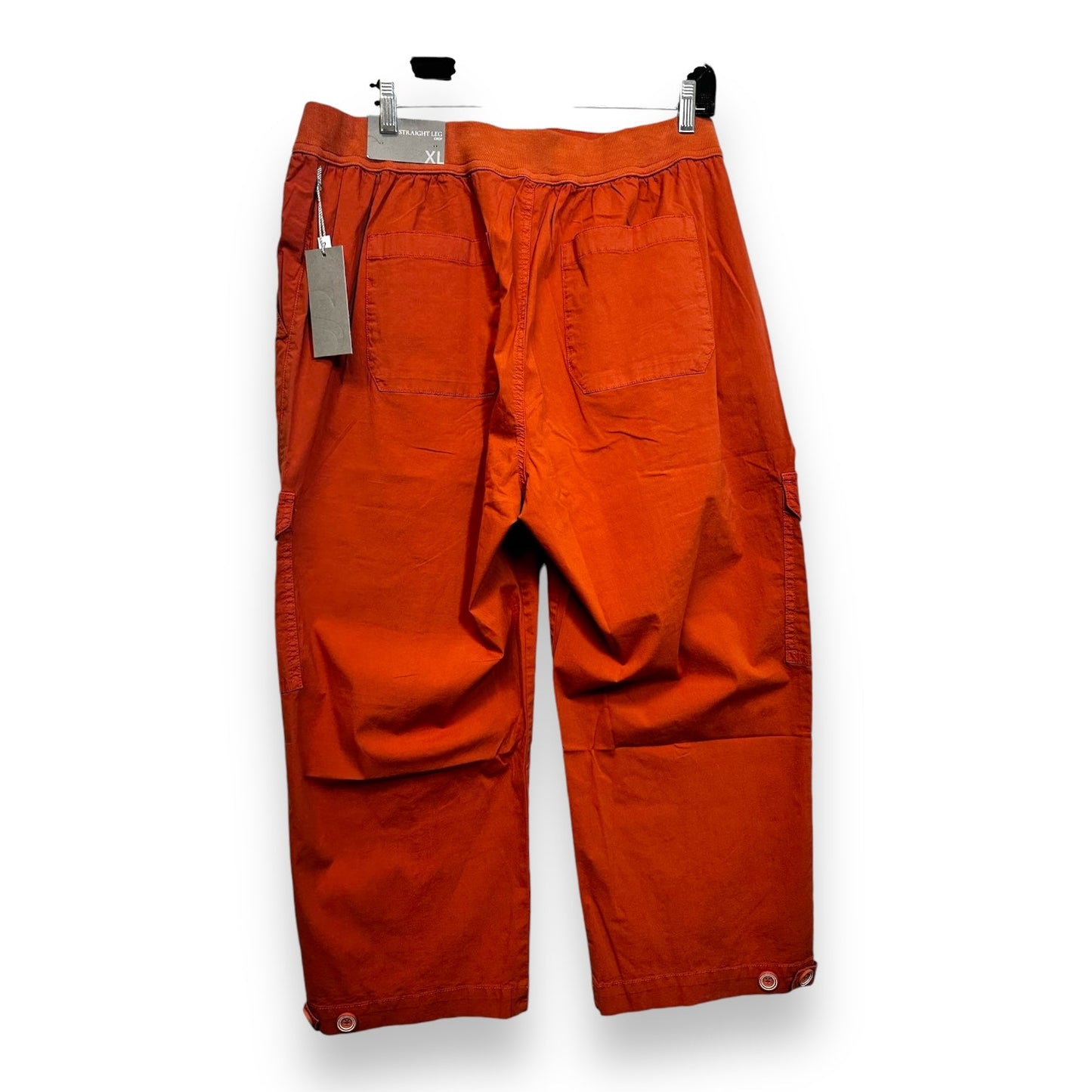 Pants Cropped By Soft Surroundings In Orange, Size: 18