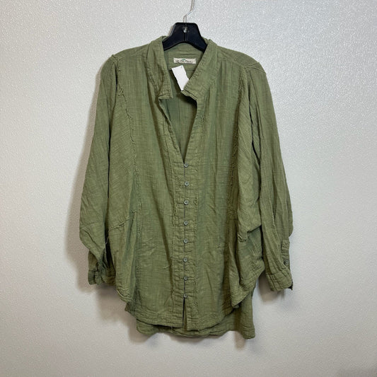 Olive Top Long Sleeve We The Free, Size L