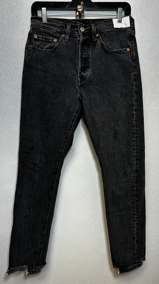 Black Jeans Boot Cut Levis, Size 2