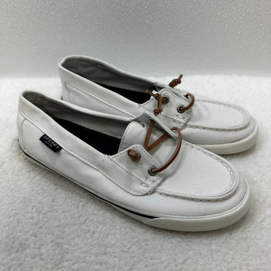Shoes Flats Boat Sperry, Size 7.5
