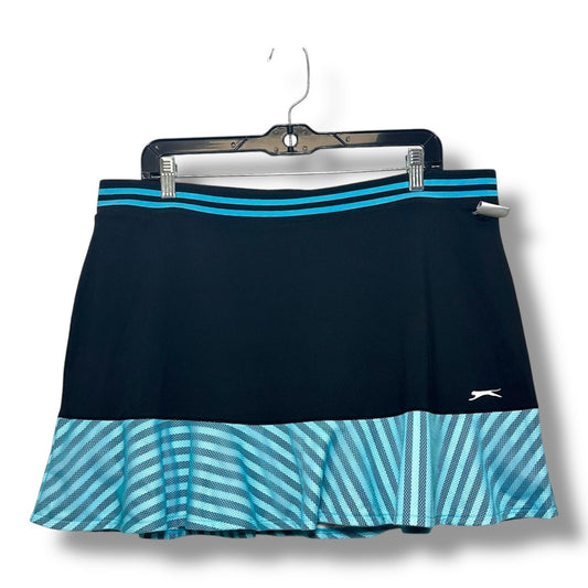 Athletic Skirt Skort By Slazenger In Black, Size: Xl