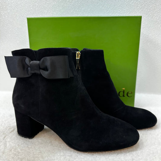 Black Shoes Heels Block Kate Spade, Size 8.5
