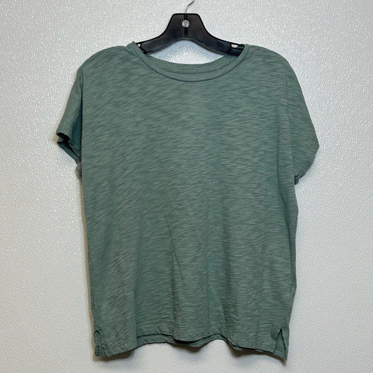 Slate Blue Top Short Sleeve Madewell, Size S