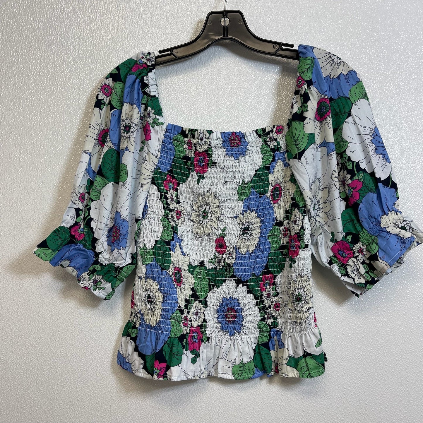 Top Short Sleeve By Gap O In Floral, Size: S