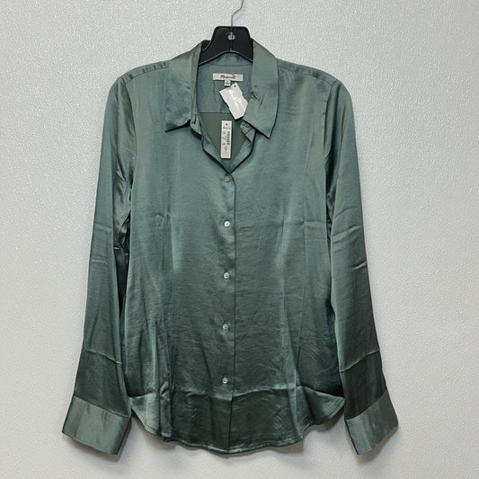Green Top Long Sleeve Madewell, Size 8