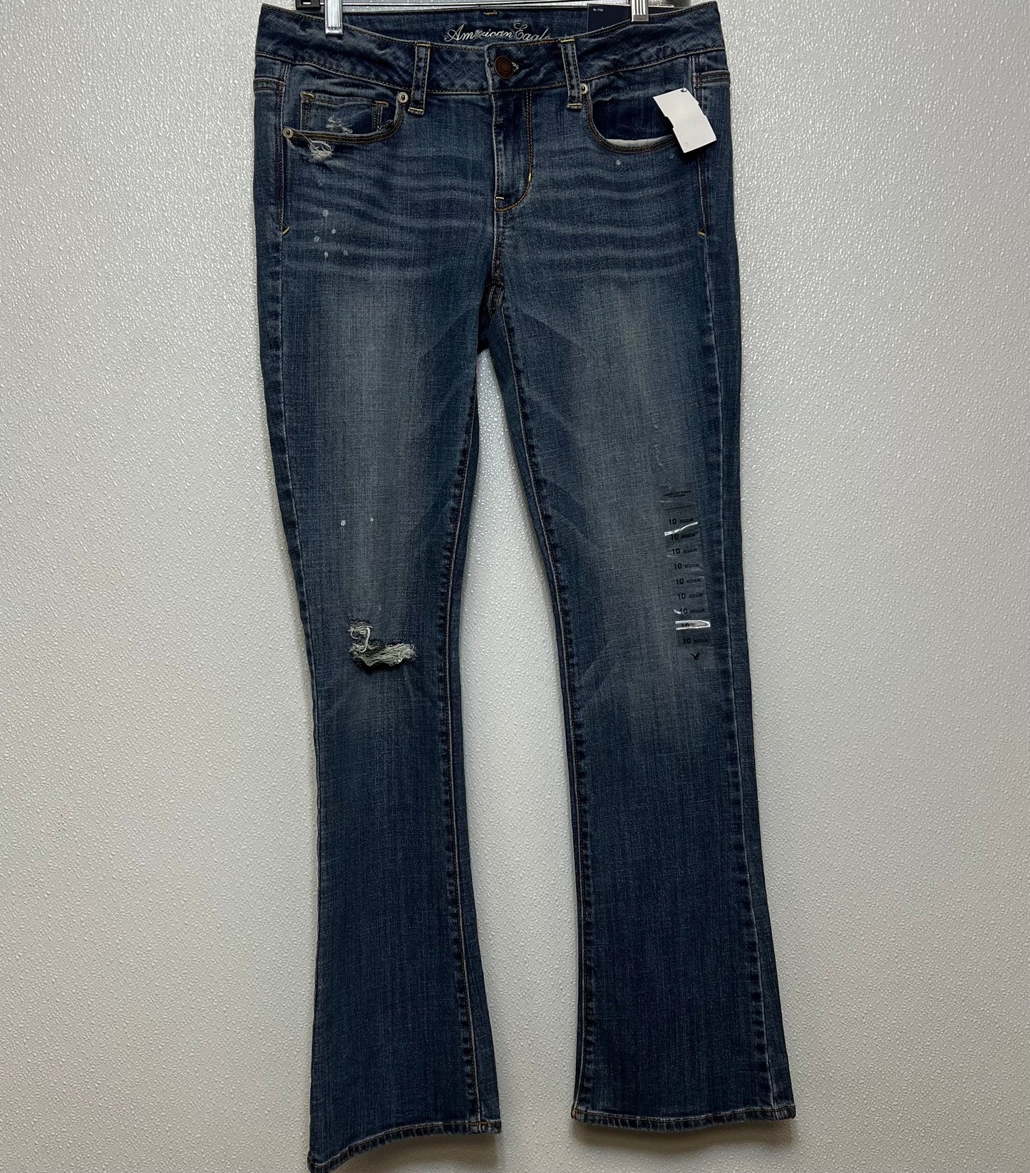 Jeans Skinny kick By American Eagle In Denim, Size: 10