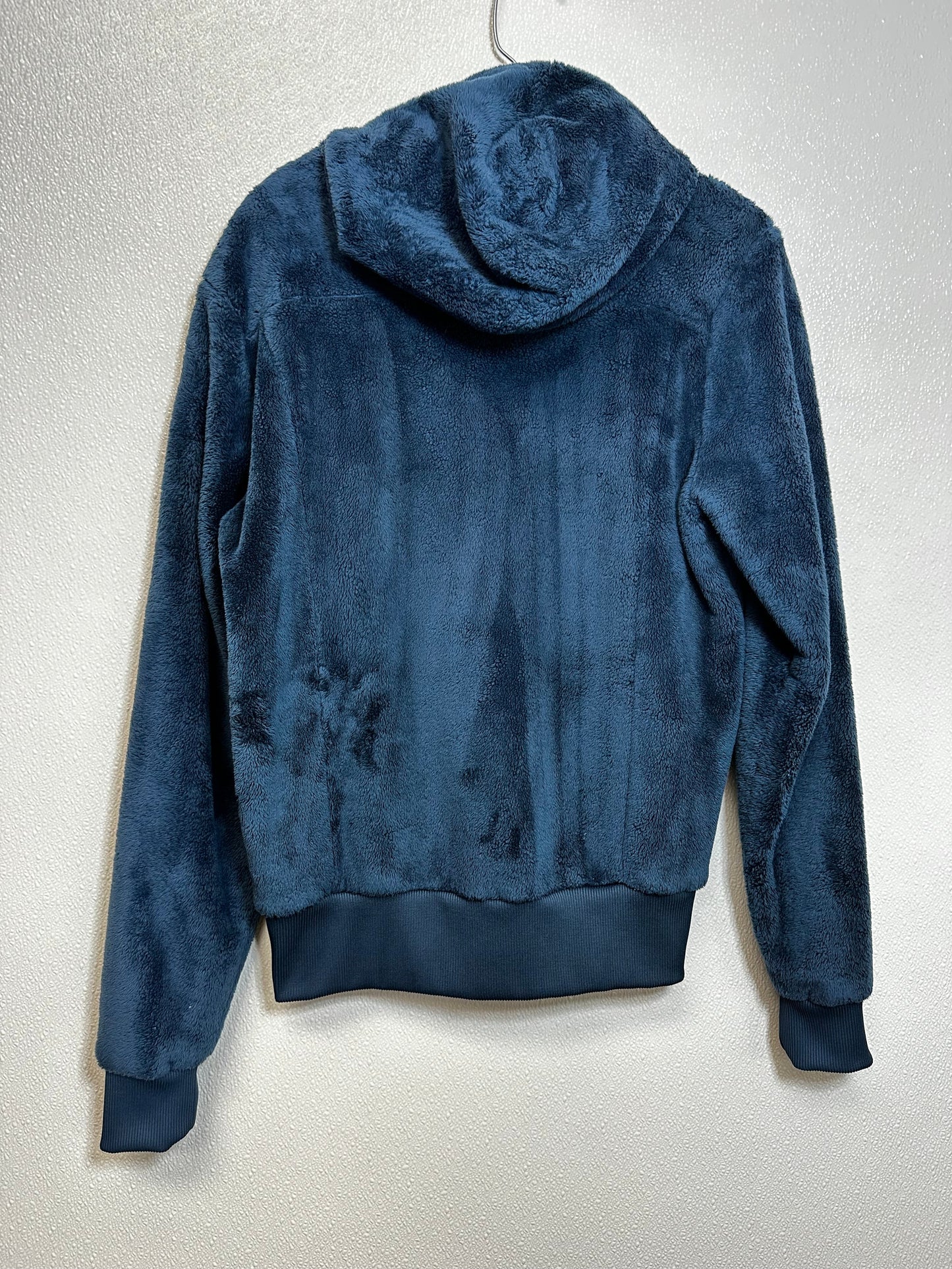 Sweatshirt Hoodie By North Face In Blue, Size: L