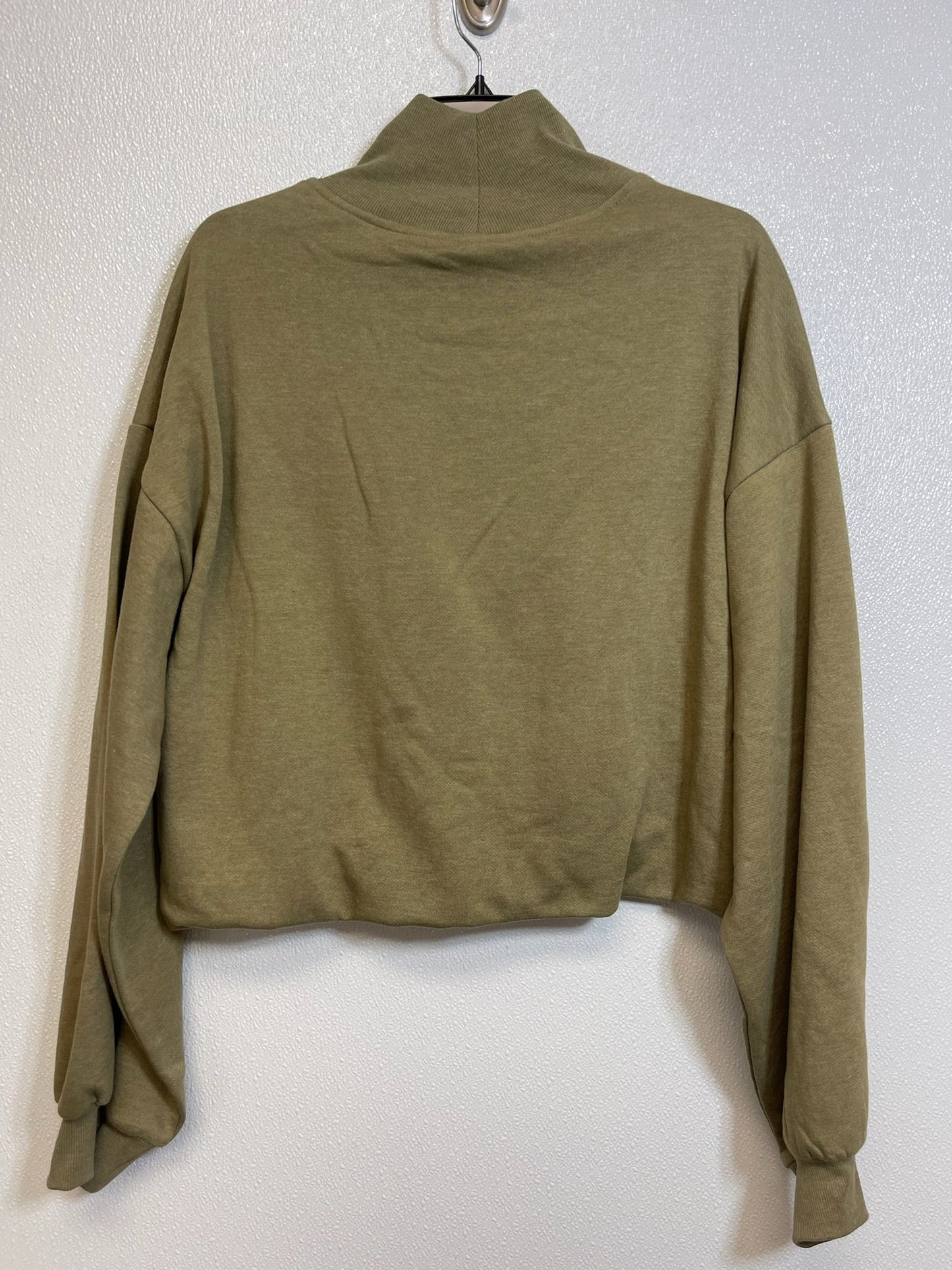 Olive Top Long Sleeve Pilcro, Size Xl