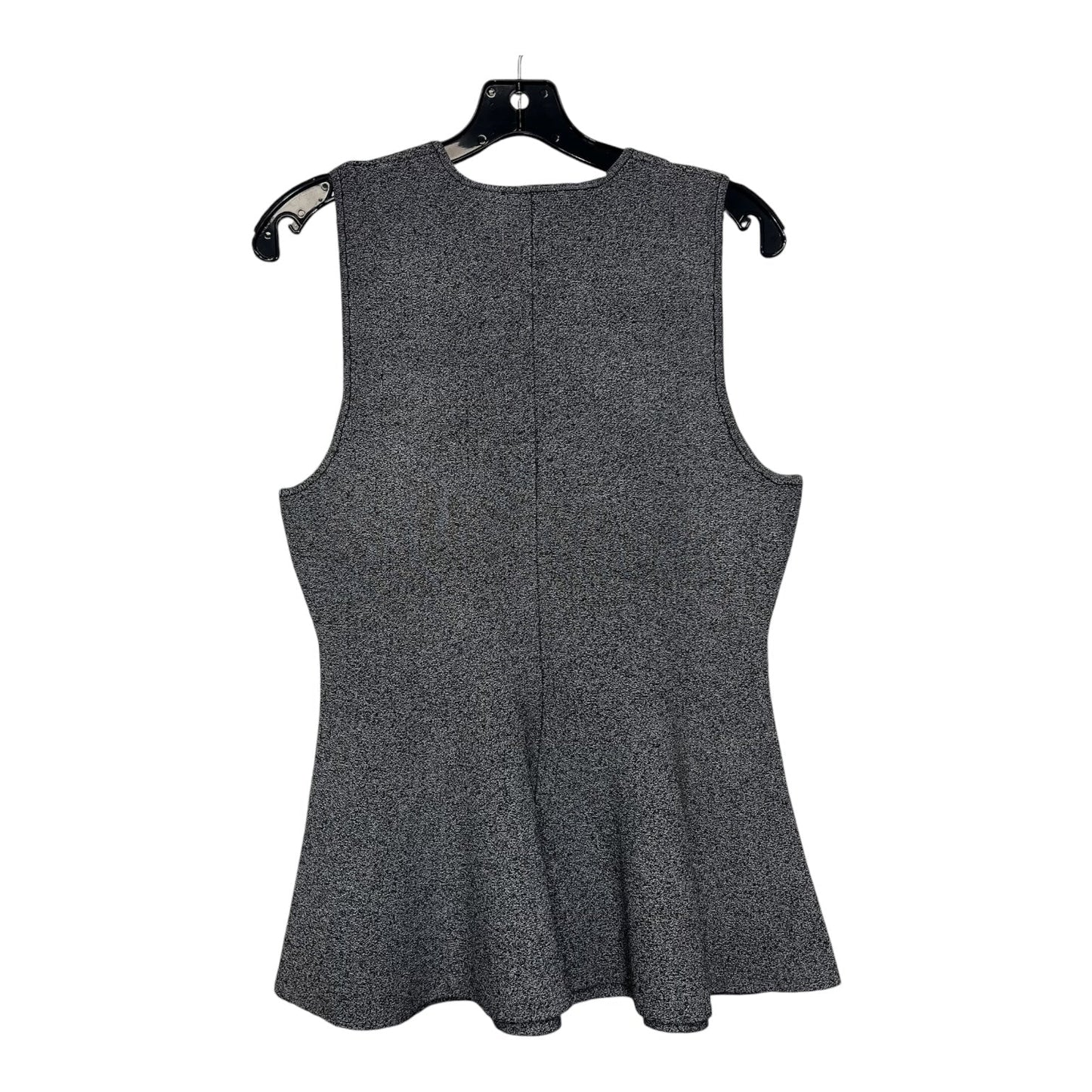 Top Sleeveless By Theory In Charcoal, Size: L