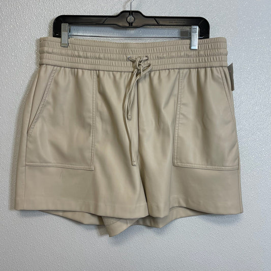 Shorts By Express O In Leather, Size: L