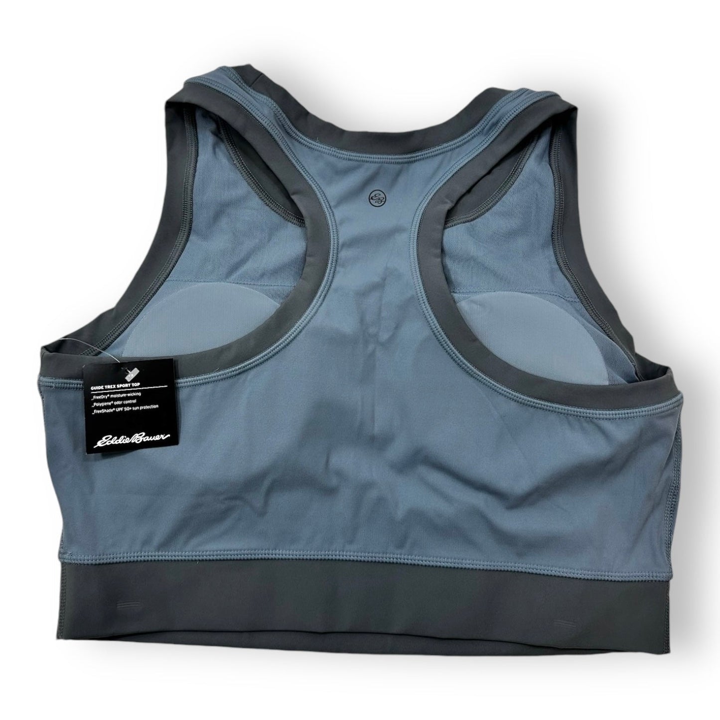 Athletic Bra By Eddie Bauer In Grey, Size: L