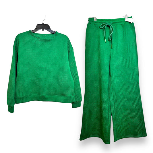 Pants Set 2pc By Clothes Mentor In Green, Size: S