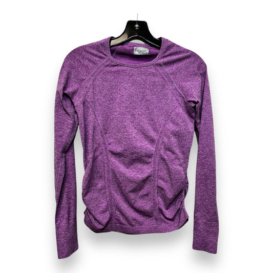 Athletic Top Long Sleeve Crewneck By Athleta In Purple, Size: M