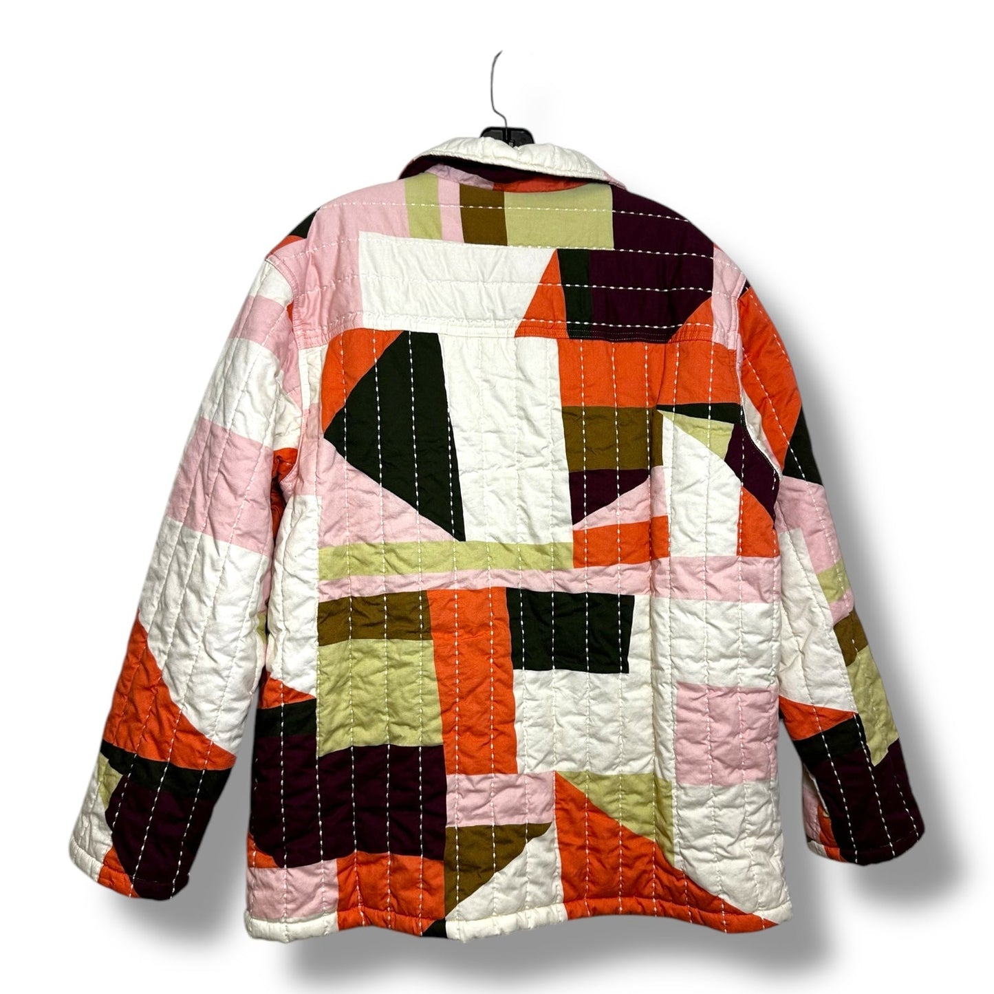 Jacket Puffer & Quilted By Target In Multi-colored, Size: L