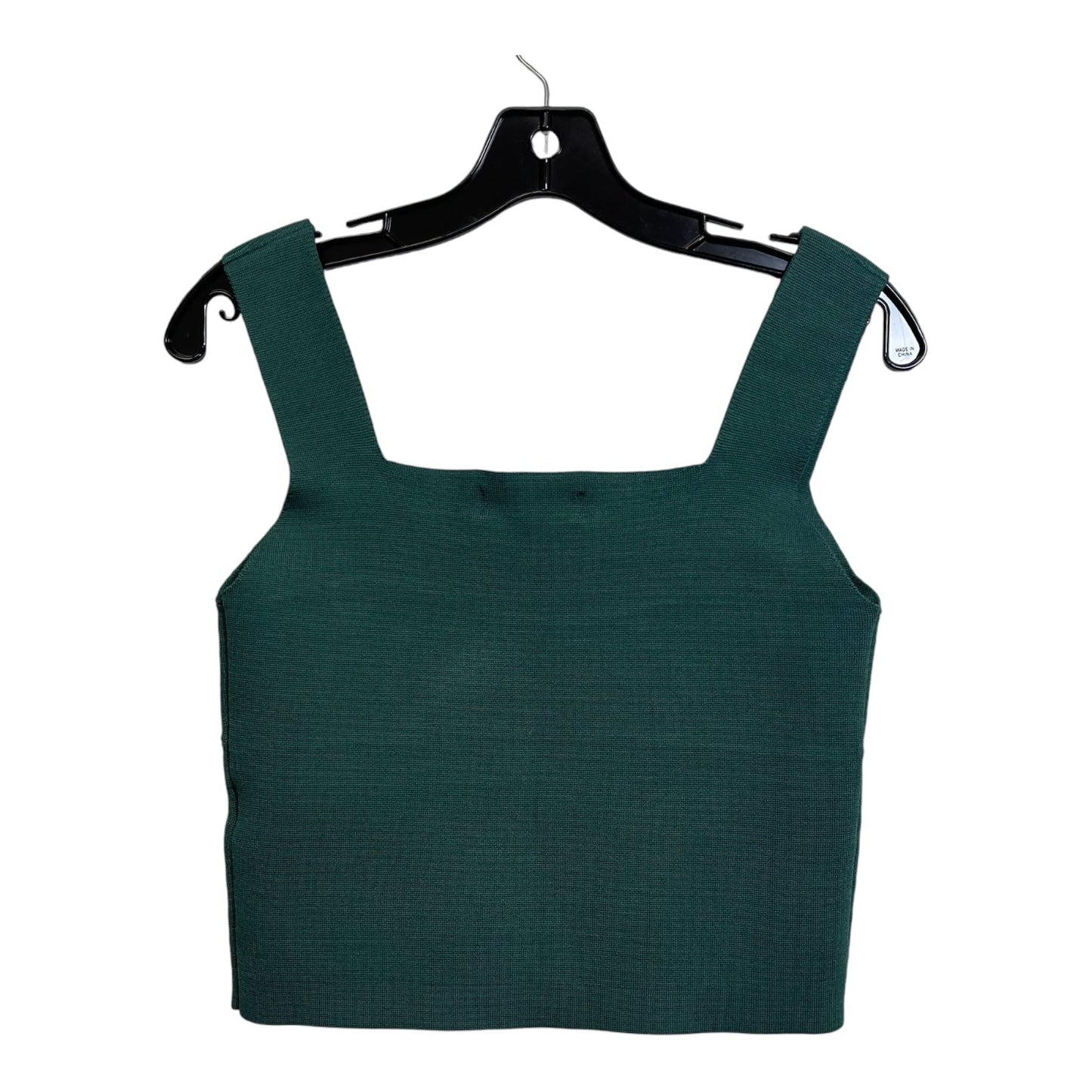 Top Sleeveless By Listicle In Green, Size: L