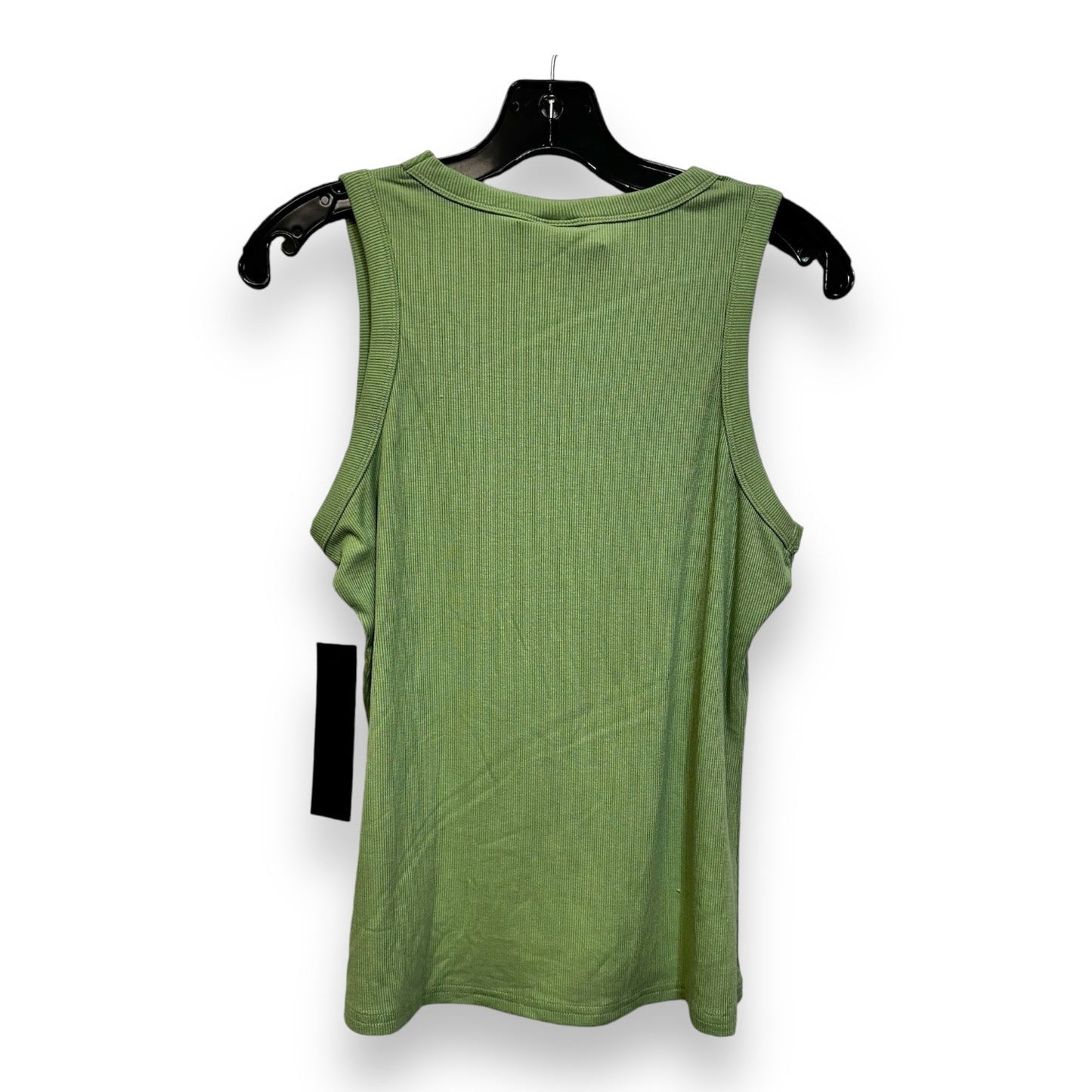 Top Sleeveless By Mono B In Green, Size: L