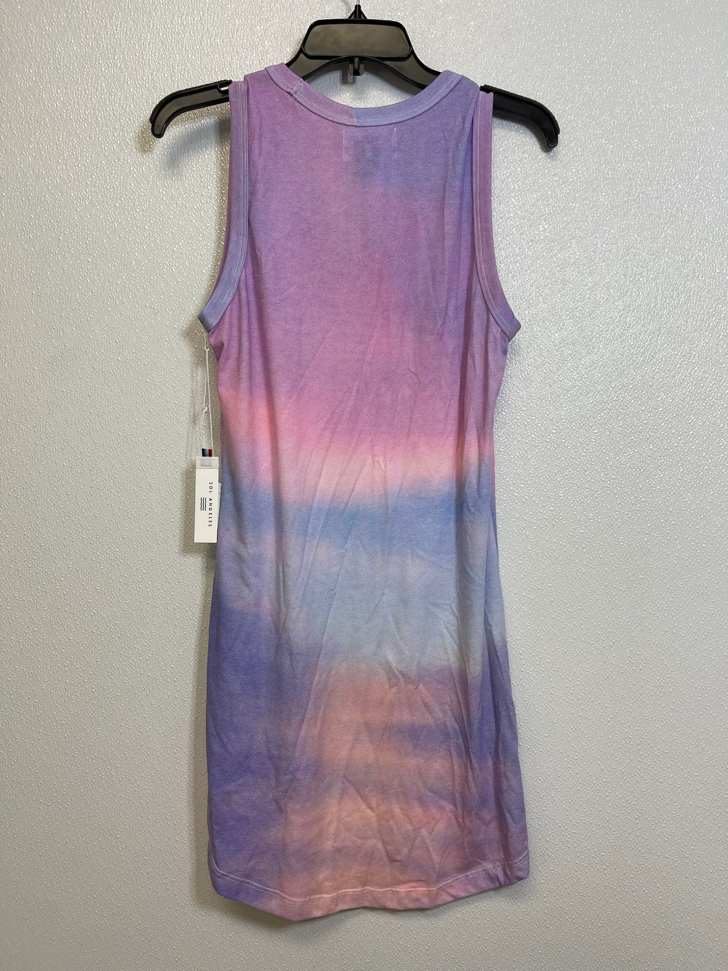 Purple Dress Casual Short Clothes Mentor, Size S