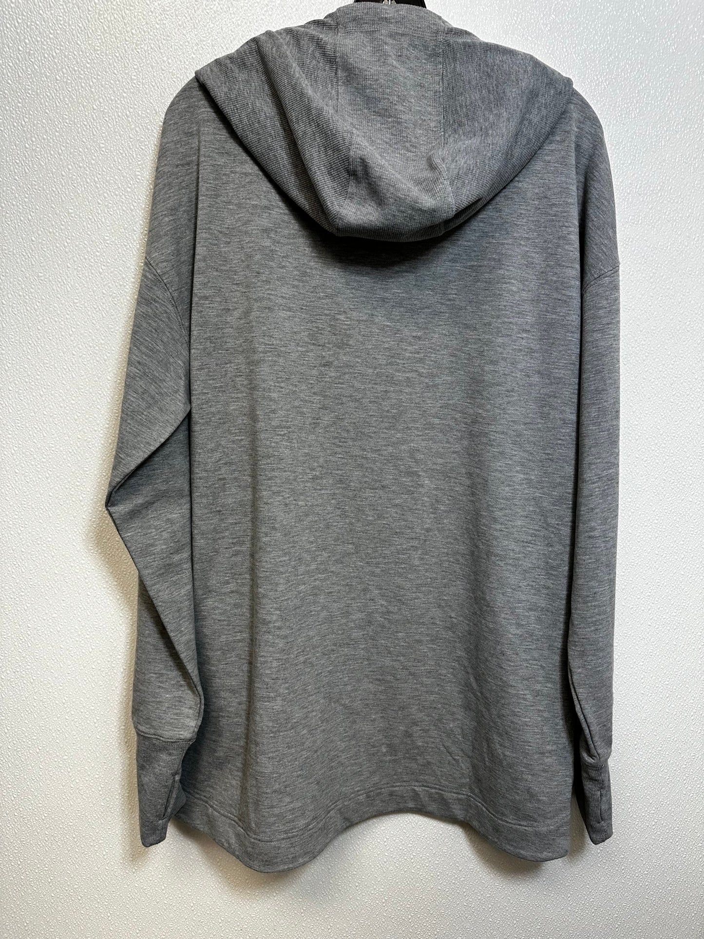 Sweatshirt Hoodie By Earth Yoga In Grey, Size: Xxl