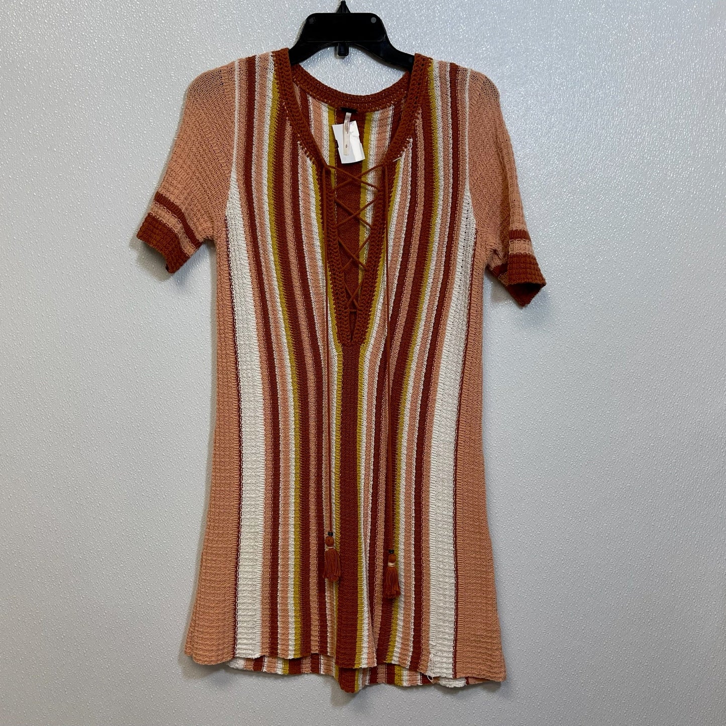 Orange Dress Casual Short Free People, Size S