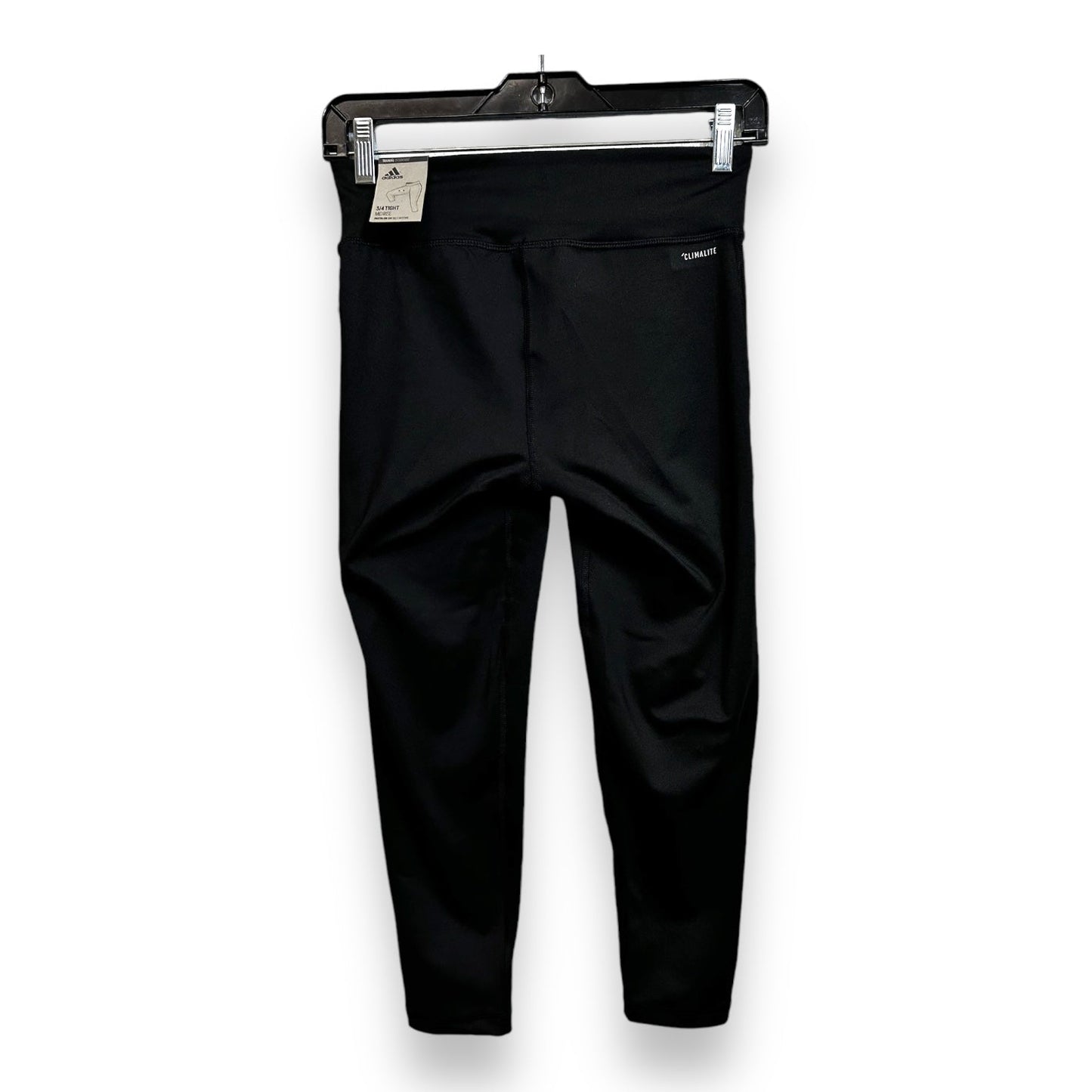 Athletic Leggings By Adidas In Black, Size: S