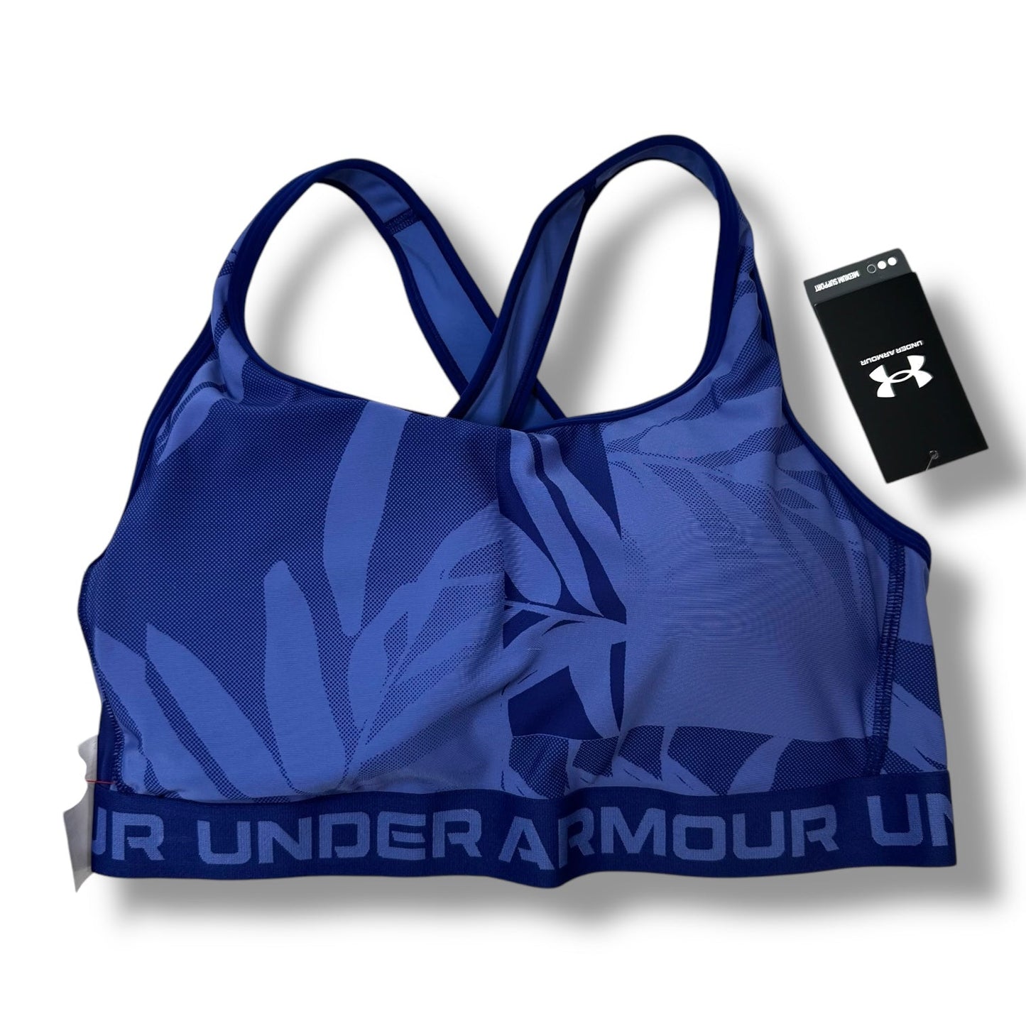 Athletic Bra By Under Armour In Blue, Size: 1x