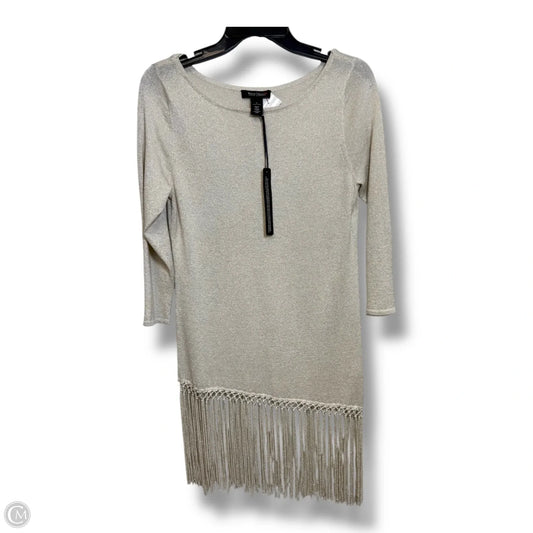 Tunic Long Sleeve By White House Black Market In Gold, Size: S