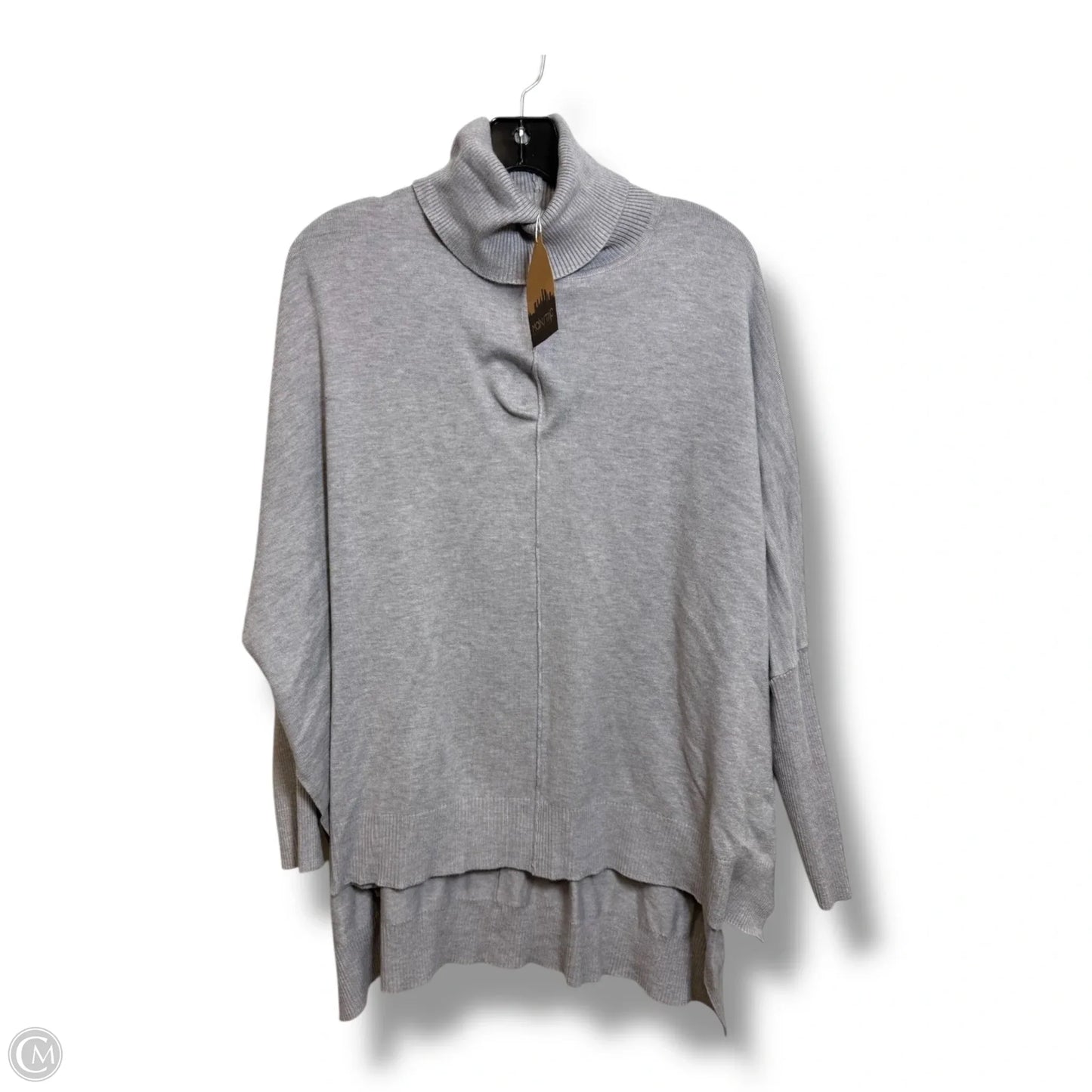 Sweater By Main Strip In Grey, Size: S