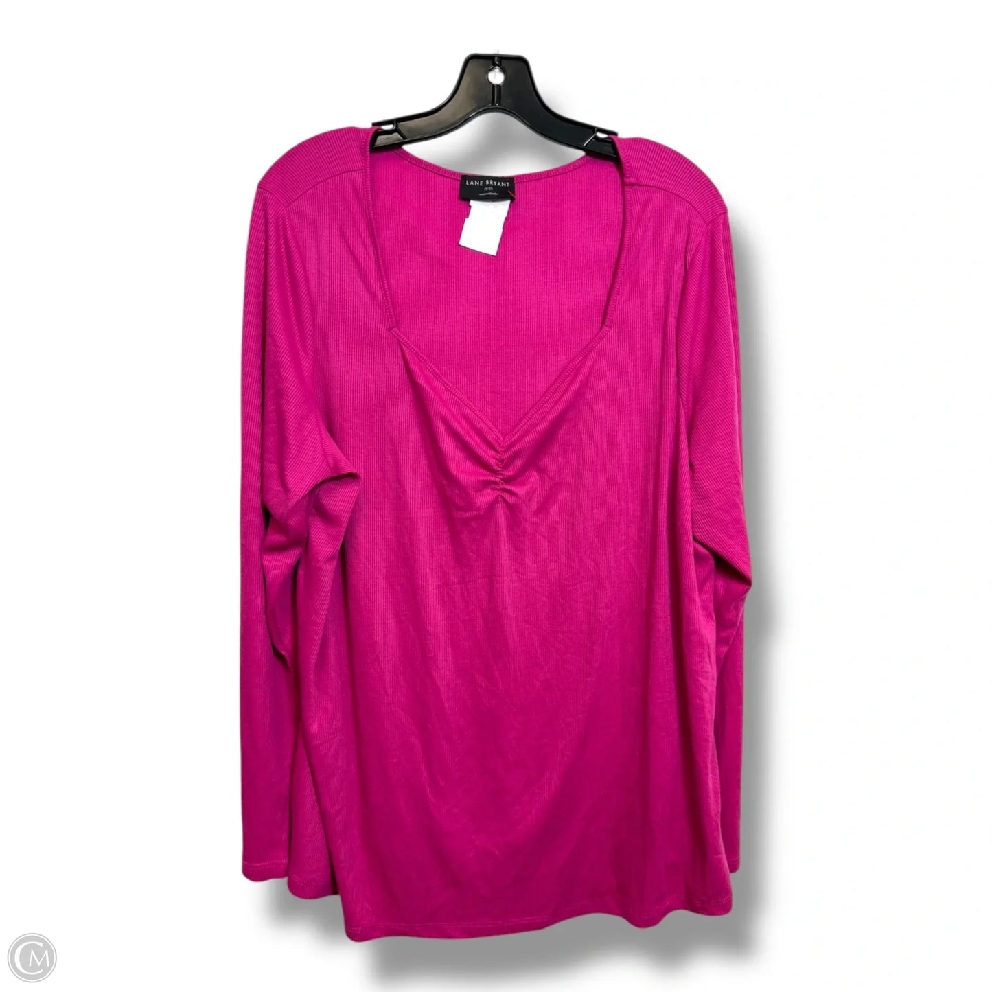 Top Long Sleeve By Lane Bryant In Purple, Size: 2x