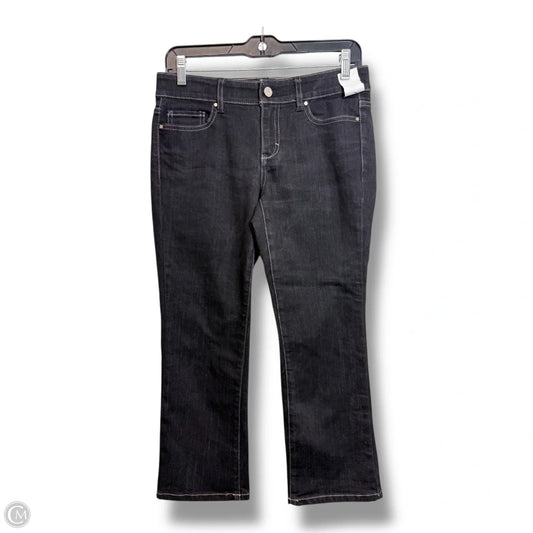 Jeans Cropped By White House Black Market In Black, Size: 2