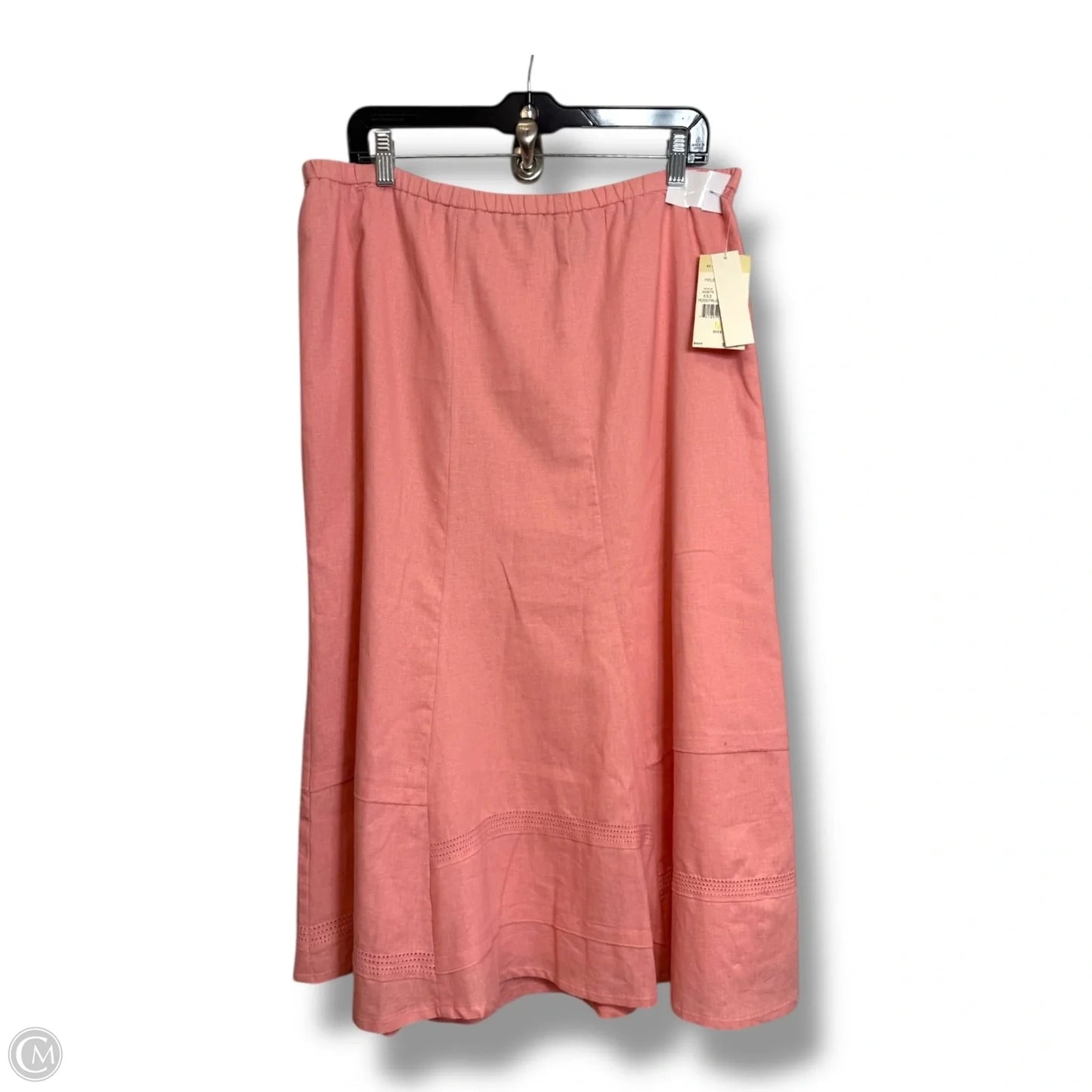 Skirt Maxi By Requirements In Pink, Size: M