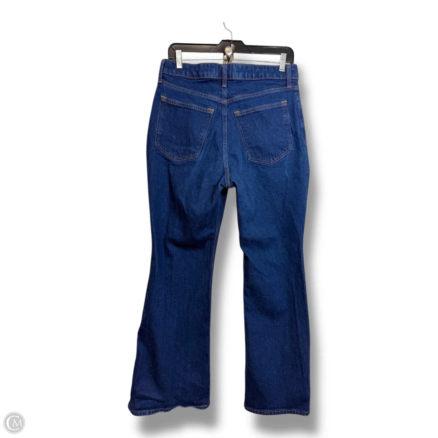 Jeans Flared By Abercrombie And Fitch In Blue Denim, Size: 8S
