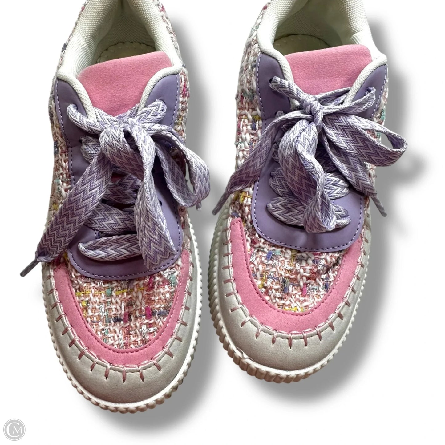 Shoes Sneakers By Clothes Mentor In Pink, Size: 9