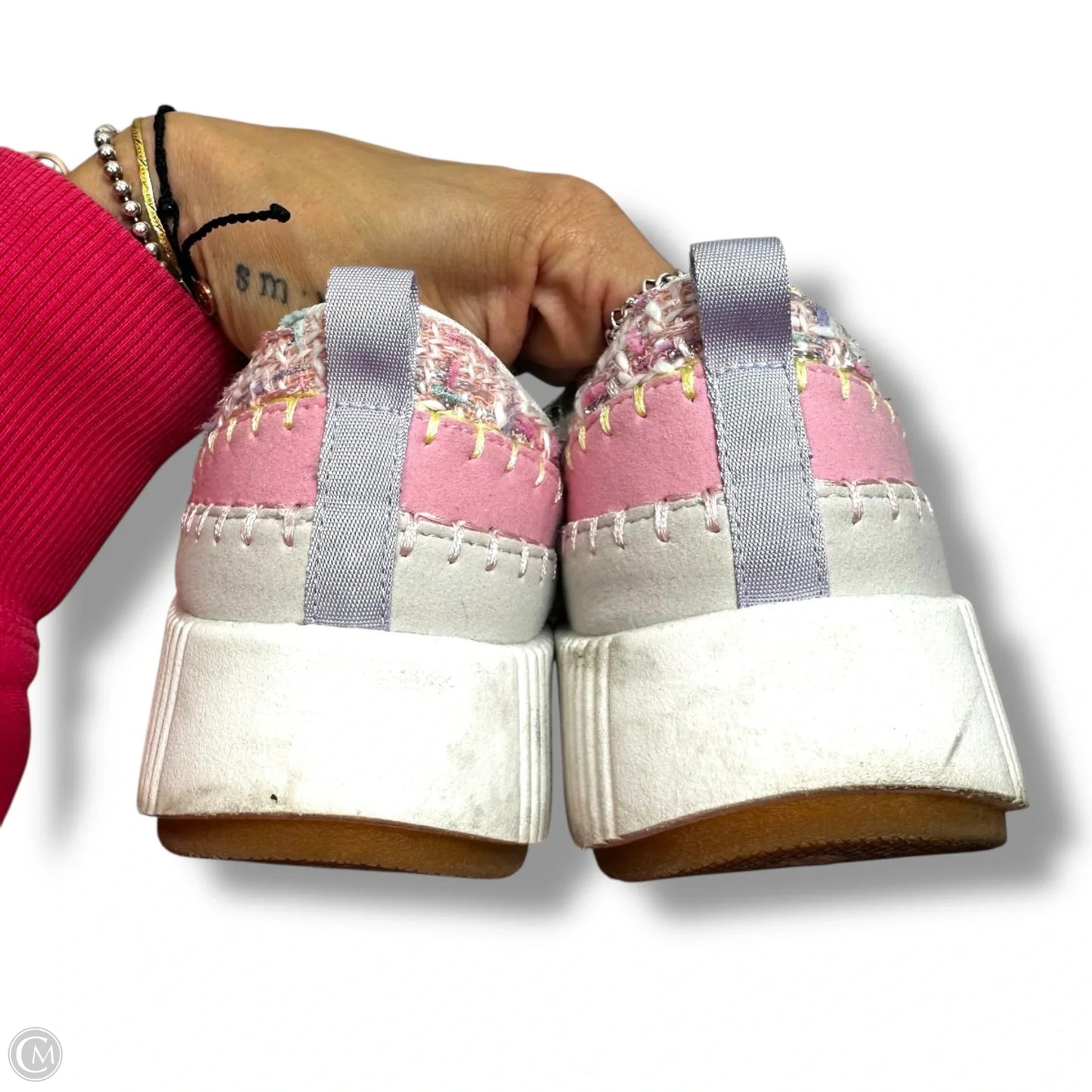 Shoes Sneakers By Clothes Mentor In Pink, Size: 9