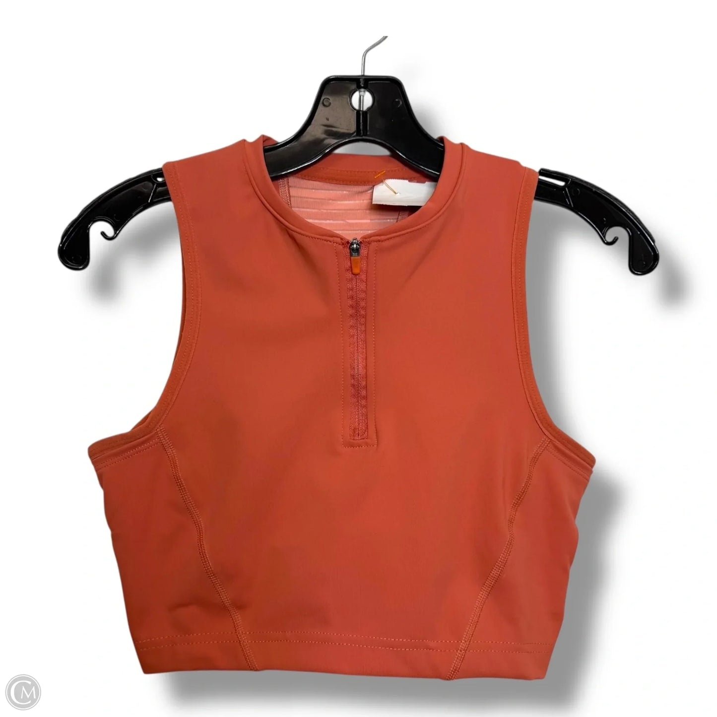 Athletic Tank Top By Nike Apparel In Orange, Size: S