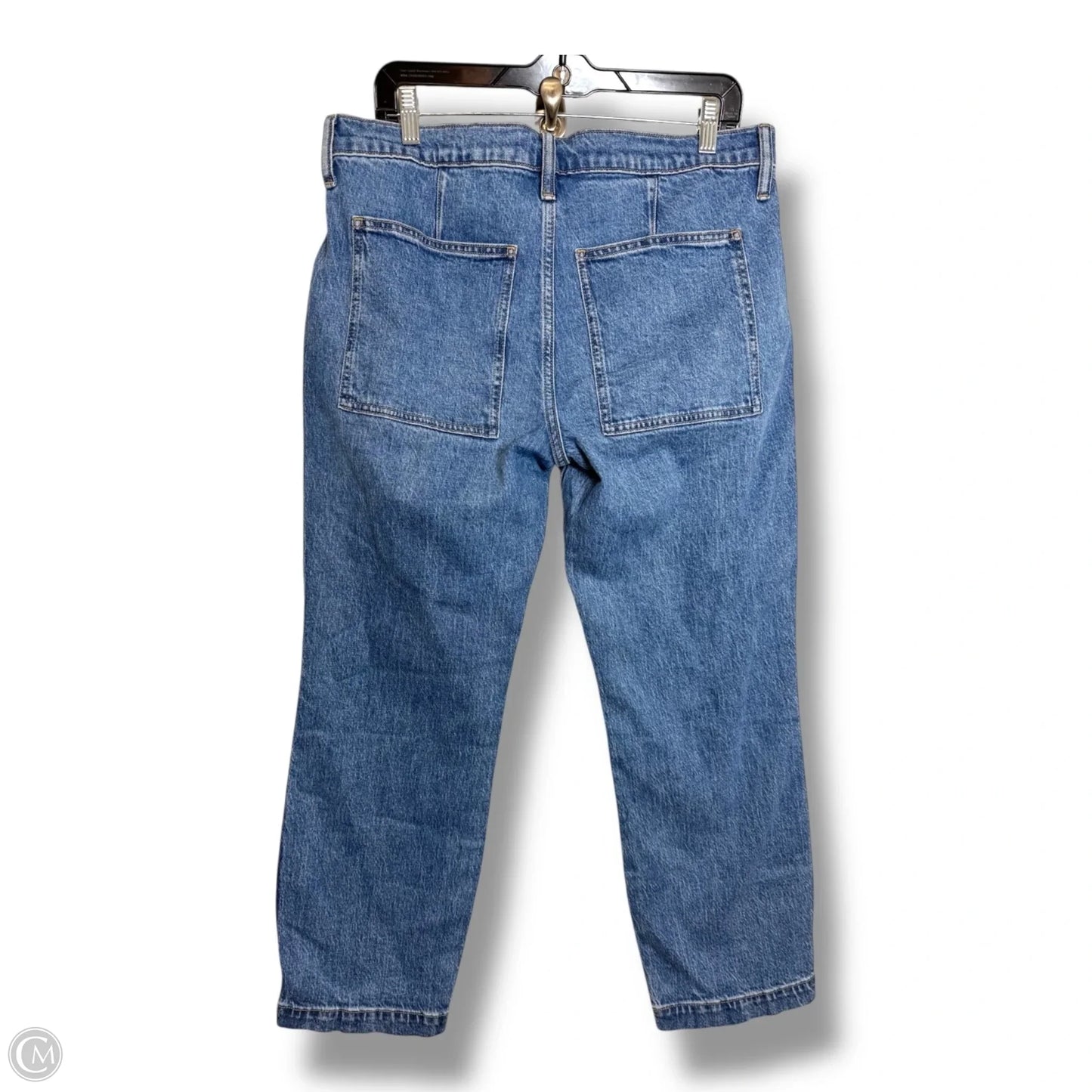 Jeans Wide Leg By J. Crew In Blue Denim, Size: 10