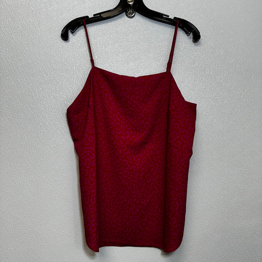 Pink Top Sleeveless Ann Taylor O, Size M