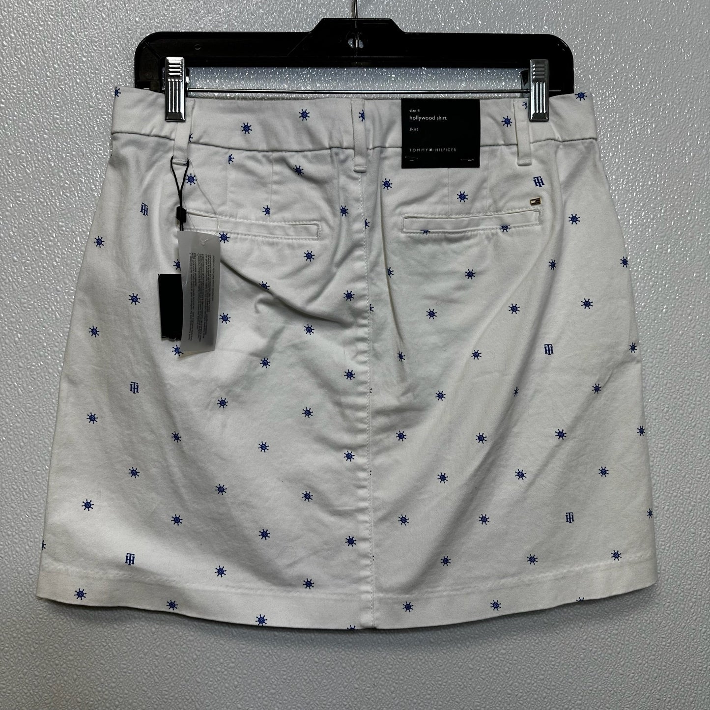 White Skirt Mini & Short Tommy Hilfiger O, Size 4