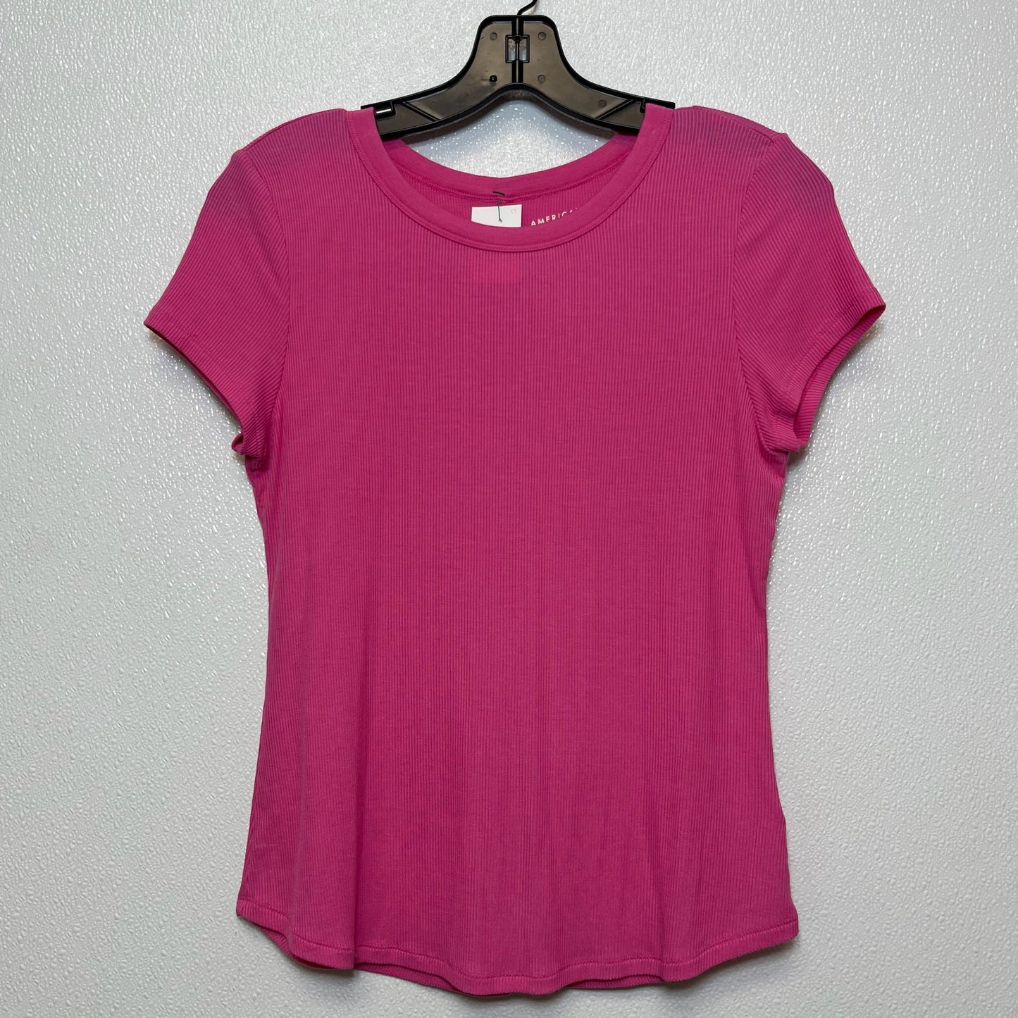 Pink Top Short Sleeve Basic American Eagle, Size M