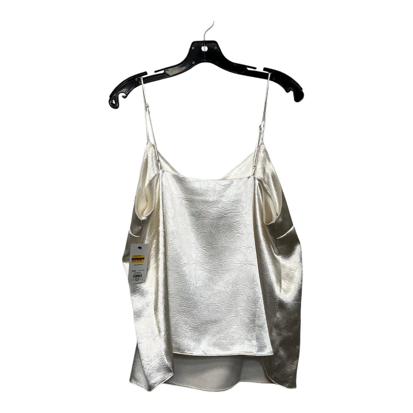 Top Sleeveless By Nine West In Metallic, Size: Xl