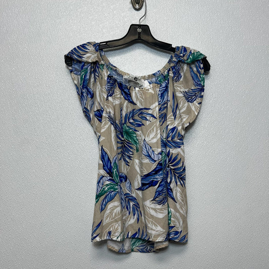 Top Short Sleeve By Cupio In Print, Size: M